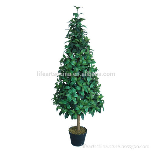 artificial bay tree, 120cm tower bay tree, topiary tree